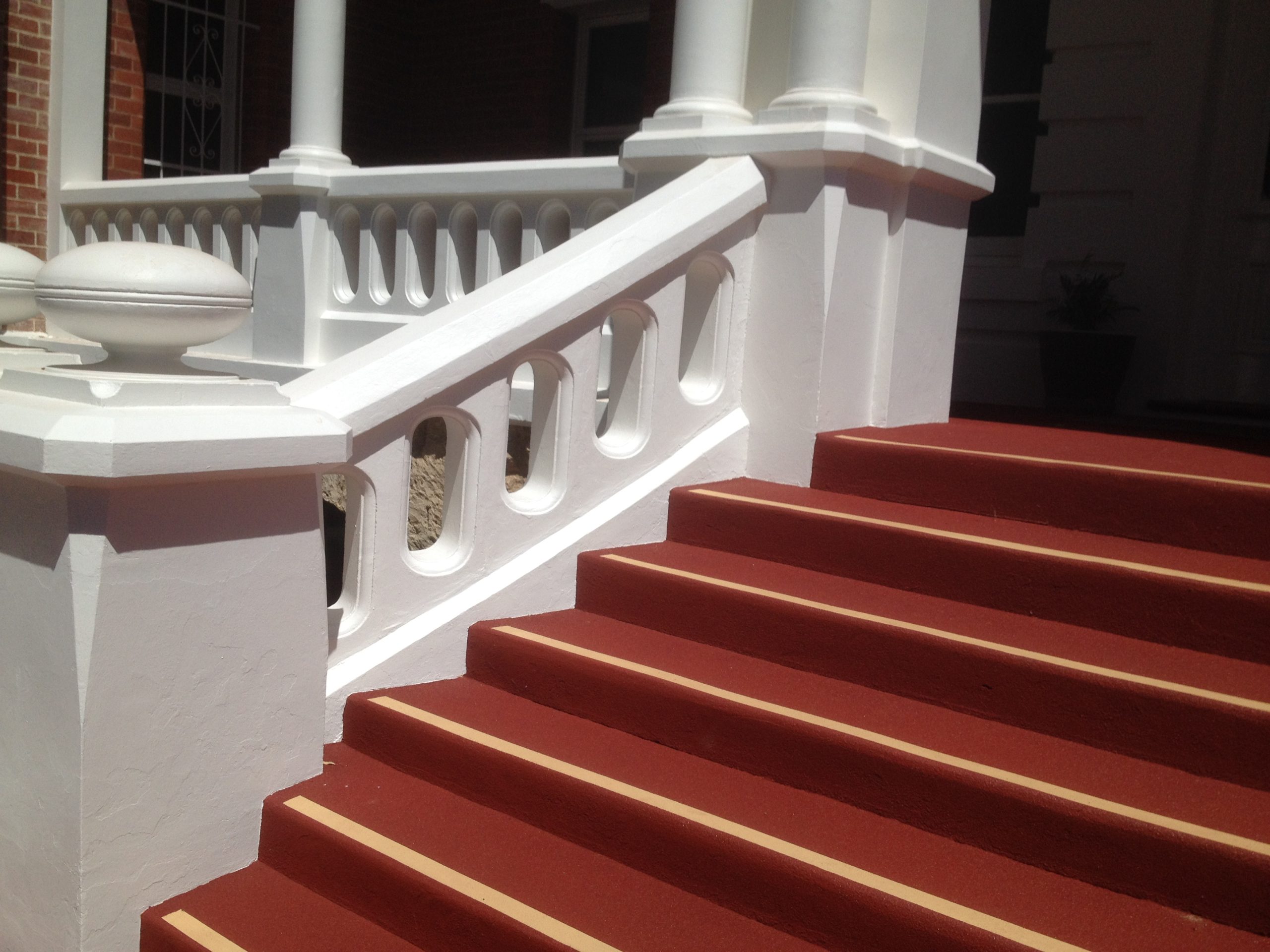 A new non-slip coating for the steps